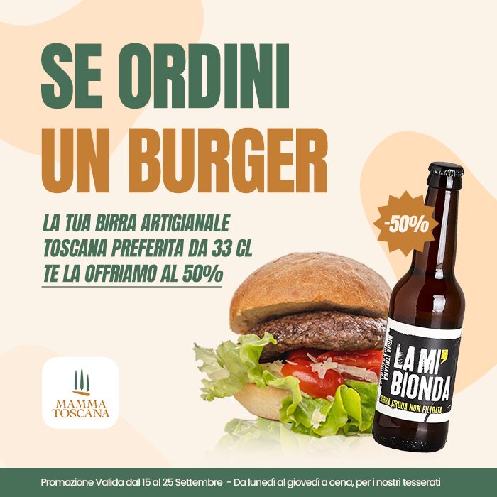 Mail Burger sconto birra